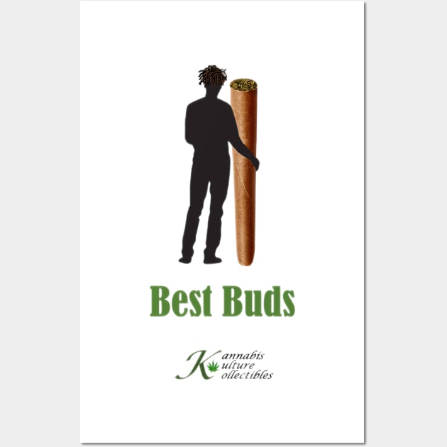 Best Buds Wall Art by Kannabis Kulture Kollectibles